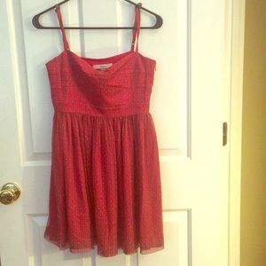 Red Fossil dress
